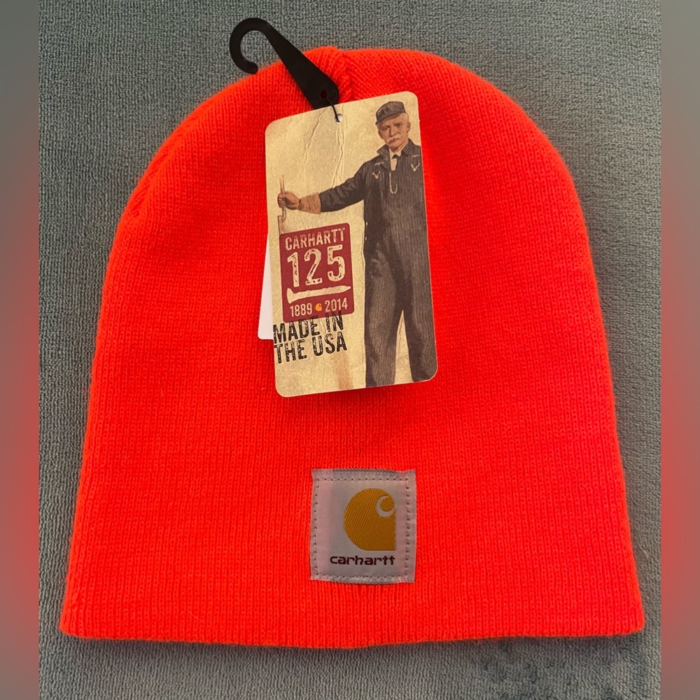 Carhartt Bright Orange Beanie